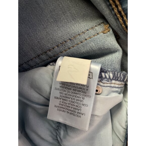 Jordache Girls Bootcut Stretch Denim Jeans Size 16 Light Blue Repreve Sustainabl - Picture 8 of 8